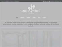 Tablet Screenshot of milesandwilde.co.uk